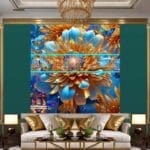 Chrysanthemum
Flower Artistic Digital Wall Art Hom Decor _51 - Image 3