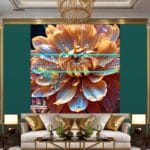 Chrysanthemum
Flower Artistic Digital Wall Art Hom Decor _06 - Image 3