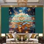 Chrysanthemum
Flower Artistic Digital Wall Art Hom Decor _82 - Image 3