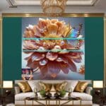 Chrysanthemum
Flower Artistic Digital Wall Art Hom Decor _09 - Image 3