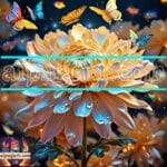 Chrysanthemum
Flower Artistic Digital Wall Art Hom Decor _100