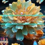 Chrysanthemum
  Flower Artistic Digital Wall Art Hom Decor _23