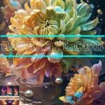 Chrysanthemum
Flower Artistic Digital Wall Art Hom Decor _25
