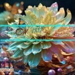 Chrysanthemum
  Flower Artistic Digital Wall Art Hom Decor _40