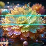 Chrysanthemum
  Flower Artistic Digital Wall Art Hom Decor _41