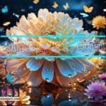 Chrysanthemum
  Flower Artistic Digital Wall Art Hom Decor _61