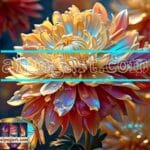 Chrysanthemum
Flower Artistic Digital Wall Art Hom Decor _08