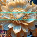 Chrysanthemum
  Flower Artistic Digital Wall Art Hom Decor _87