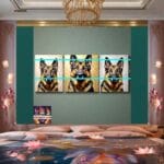 Dog Face
Golden Frame Artistic Digital Wall Art Decor _11 - Image 2