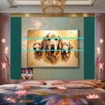 Dog Face
Golden Frame Artistic Digital Wall Art Decor _43 - Image 2