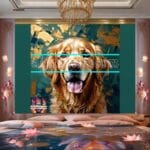 Dog Face
Golden Frame Artistic Digital Wall Art Decor _89 - Image 2