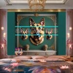Dog Face
Golden Frame Artistic Digital Wall Art Decor _09 - Image 2