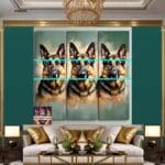 Dog Face
Golden Frame Artistic Digital Wall Art Decor _07 - Image 3