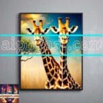 Giraffe
Face Golden Frame Artistic Digital Wall Art Decor _57