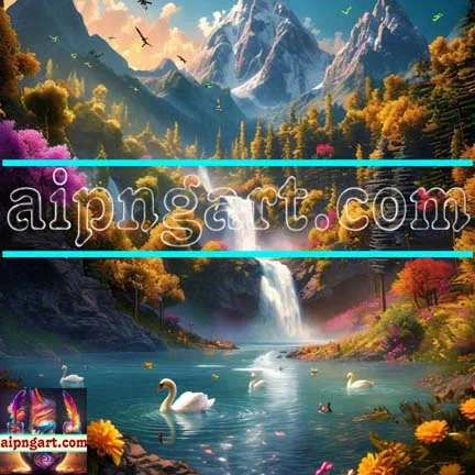 Mountain
Oil Paint Artistic Digital Wall Art Home Decor _162 - Image 1