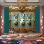 Rabbit Face Gold Frame
Artistic Digital Wall Art Decor _45 - Image 2