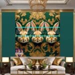 Rabbit Face Gold Frame
Artistic Digital Wall Art Decor _05 - Image 3