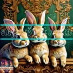 Rabbit Face Gold Frame
Artistic Digital Wall Art Decor _19