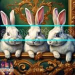 Rabbit Face Gold Frame
Artistic Digital Wall Art Decor _22