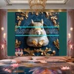 Squirrel Face Gold Frame
Artistic Digital Wall Art Home _106 - Image 2