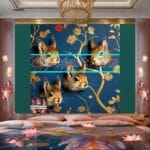 Squirrel Face Gold Frame
Artistic Digital Wall Art Home _126 - Image 2