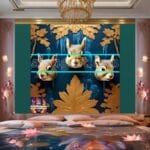 Squirrel Face Gold Frame
Artistic Digital Wall Art Home _05 - Image 2