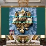 Squirrel
Face Gold Frame Artistic Digital Wall Art Home _22 - Image 3