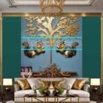 Squirrel Face Gold Frame
  Artistic Digital Wall Art Home _32 - Image 3