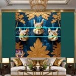 Squirrel Face Gold Frame
Artistic Digital Wall Art Home _05 - Image 3