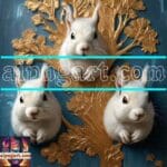 Squirrel
Face Gold Frame Artistic Digital Wall Art Home _01