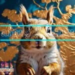 Squirrel Face Gold Frame
Artistic Digital Wall Art Home _104