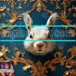 Squirrel Face Gold Frame
  Artistic Digital Wall Art Home _92