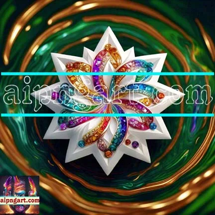 Star 3D Artistic Design Digital Wall Art Home Decor _92 - Image 1