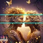Couple
  Love Golden Artistic Abstract Wall Art Home Decor _82