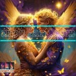 Couple
Love Golden Artistic weather Wall Art Home Decor _87