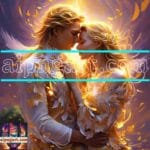 Couple
Love Golden Artistic weather Wall Art Home Decor _89