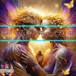 Couple
  Love Golden Artistic Abstract Wall Art Home Decor _91