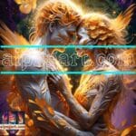 Couple
Love Golden Artistic weather Wall Art Home Decor _96