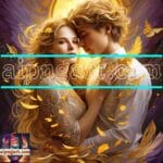 Couple
Love Golden Artistic weather Wall Art Home Decor _18