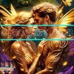 Couple
  Love Golden Artistic Abstract Wall Art Home Decor _27