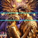 Couple
  Love Golden Artistic Abstract Wall Art Home Decor _52