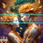 Couple
  Love Golden Artistic Abstract Wall Art Home Decor _63