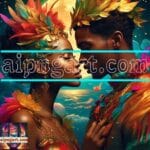 Couple
Love Golden Artistic weather Wall Art Home Decor _77