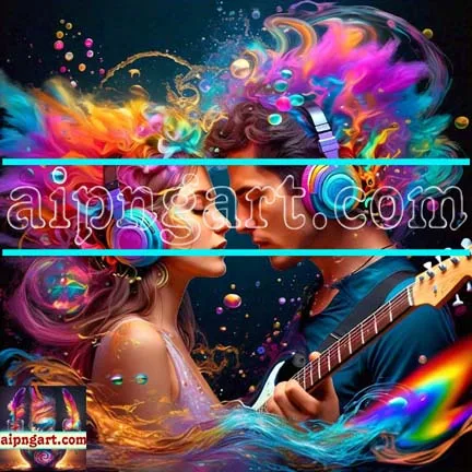 Couple
Love Musical Gitar Artist Abstract Wall Art Decor _73 - Image 1