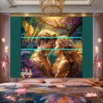 Couple
Love Golden Artistic weather Wall Art Home Decor _12 - Image 2