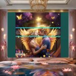 Couple
Love Golden Artistic weather Wall Art Home Decor _41 - Image 2