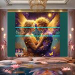 Couple
Love Golden Artistic weather Wall Art Home Decor _87 - Image 2